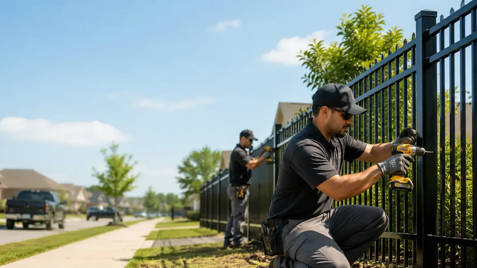 Metal Fence Installation in Chickamauga, GA